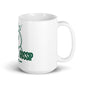 White glossy mug