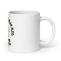 White glossy mug